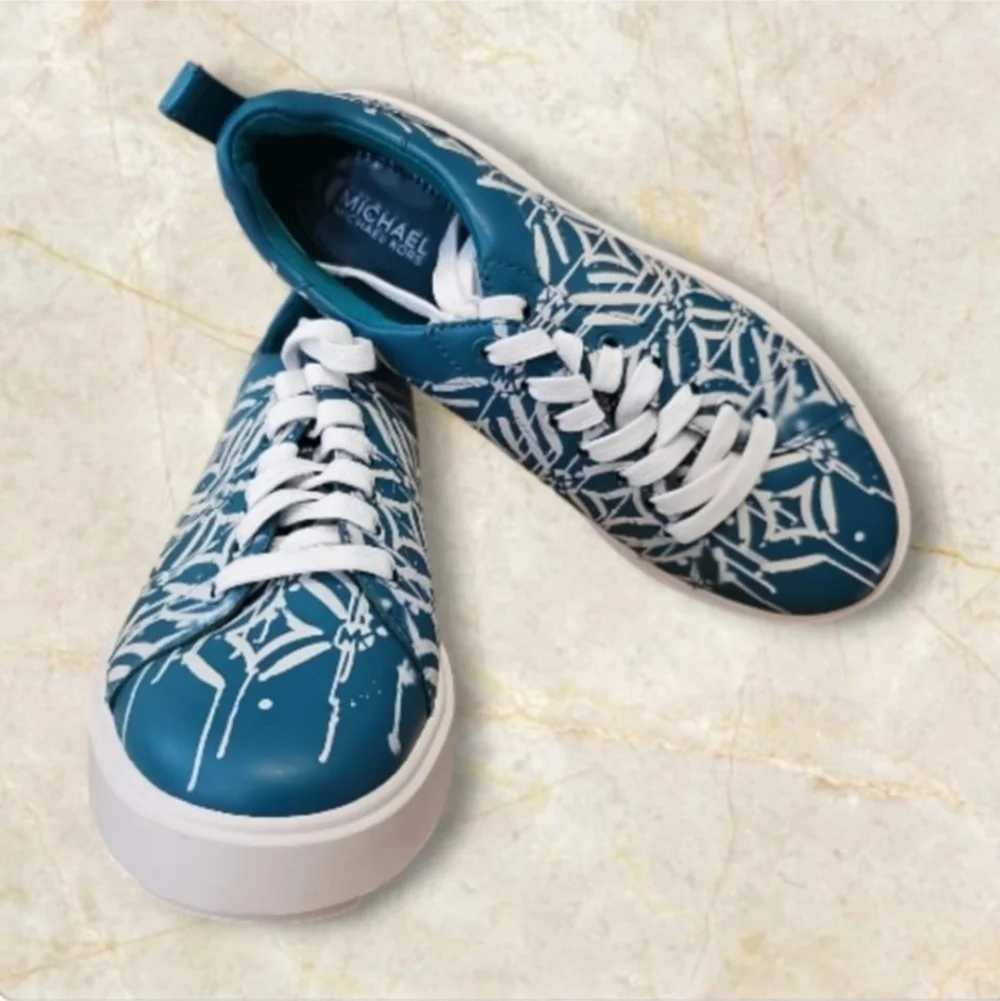 MICHAEL KORS  Emmett Leather Sneakers